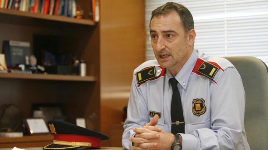 L&#039;inspector en cap de l&#039;AIC dels Mossos d&#039;Esquadra a Girona, Josep Monteys.