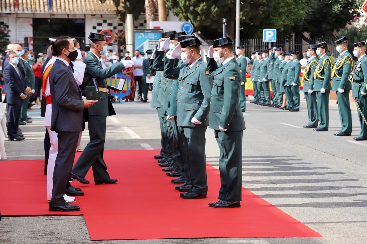 La Guardia Civil honra a su patrona en Murcia