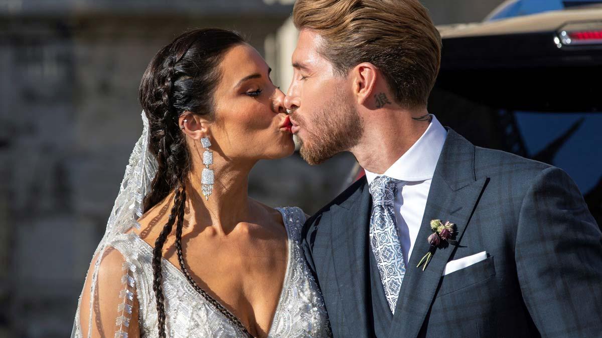 Sergio Ramos y Pilar Rubio ya son marido y mujer.