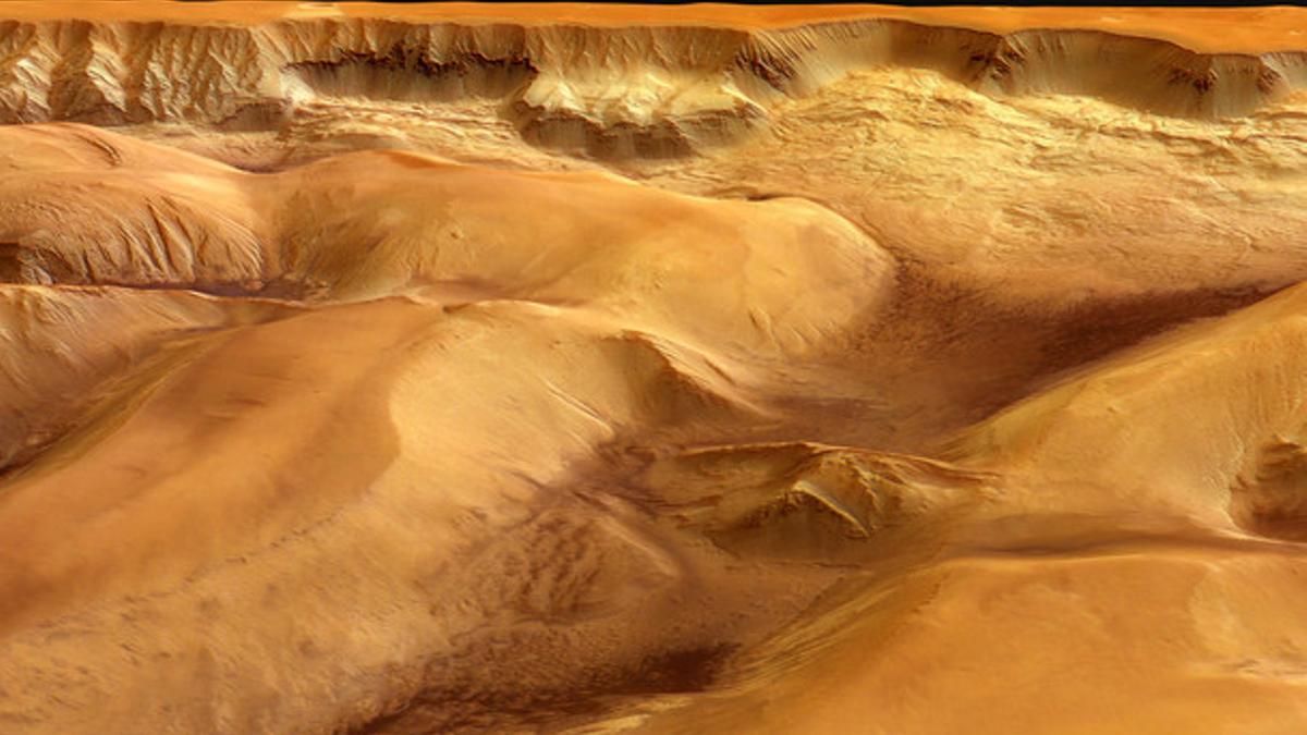Fotografía de archivo de Marte hecha por el Curiosity.