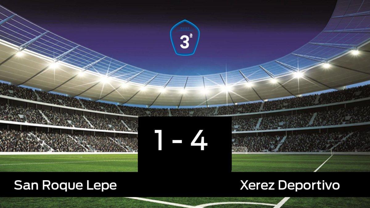 El Xerez Deportivo ganó en el estadio del San Roque Lepe