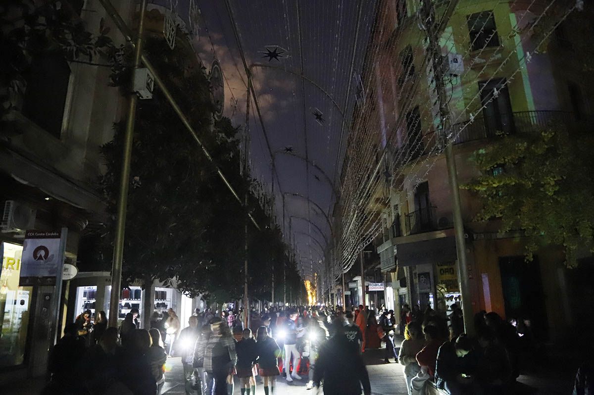 Encendido del alumbrado de Navidad en Córdoba