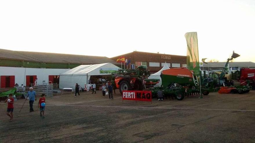 Feria de Maquinaria Agrícola y Ganadera celebrada en 2017.