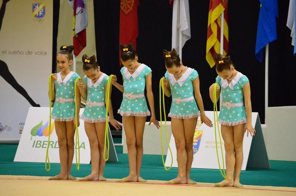 Campeonato de Gimnasia Rítmica: sábado por la tarde