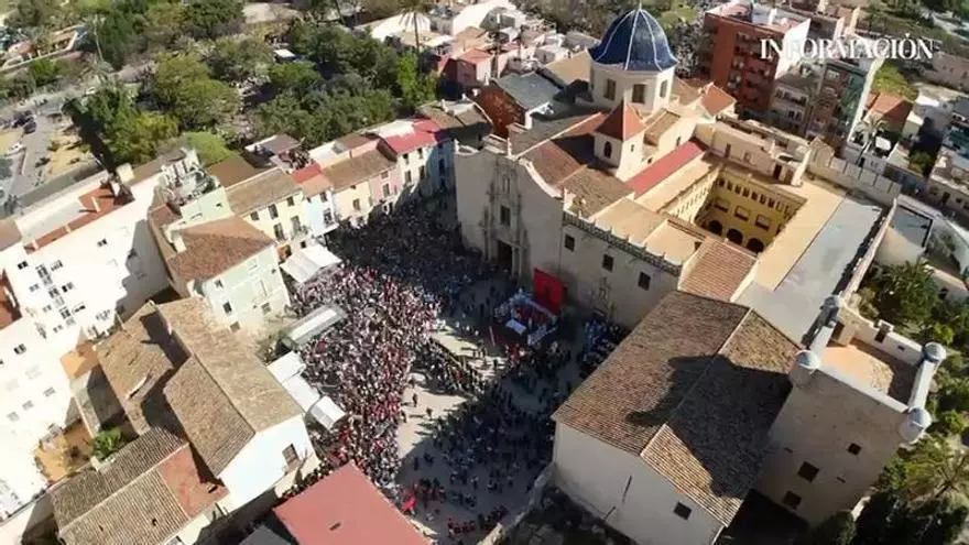 La Santa Faz 2026 a vista de pájaro