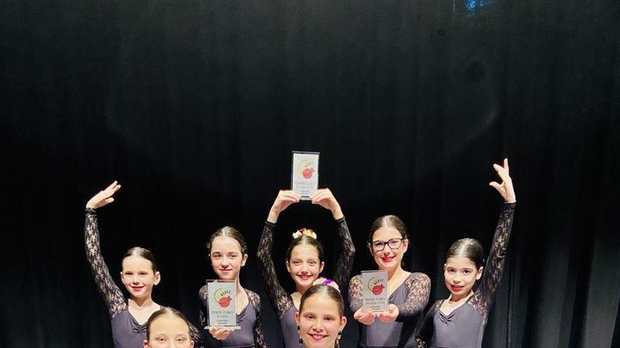 Triple premio para la escuela de danza Coppelia de Castelló a nivel nacional