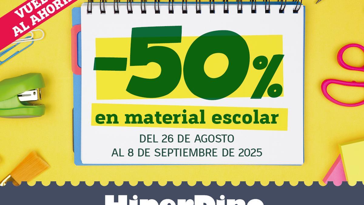 Cartel Vuelta al cole