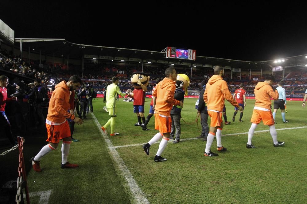 Las imágenes del Osasuna - Valencia