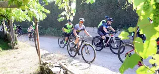 Cambados disfruta de la cultura del vino con una ruta cicloturista