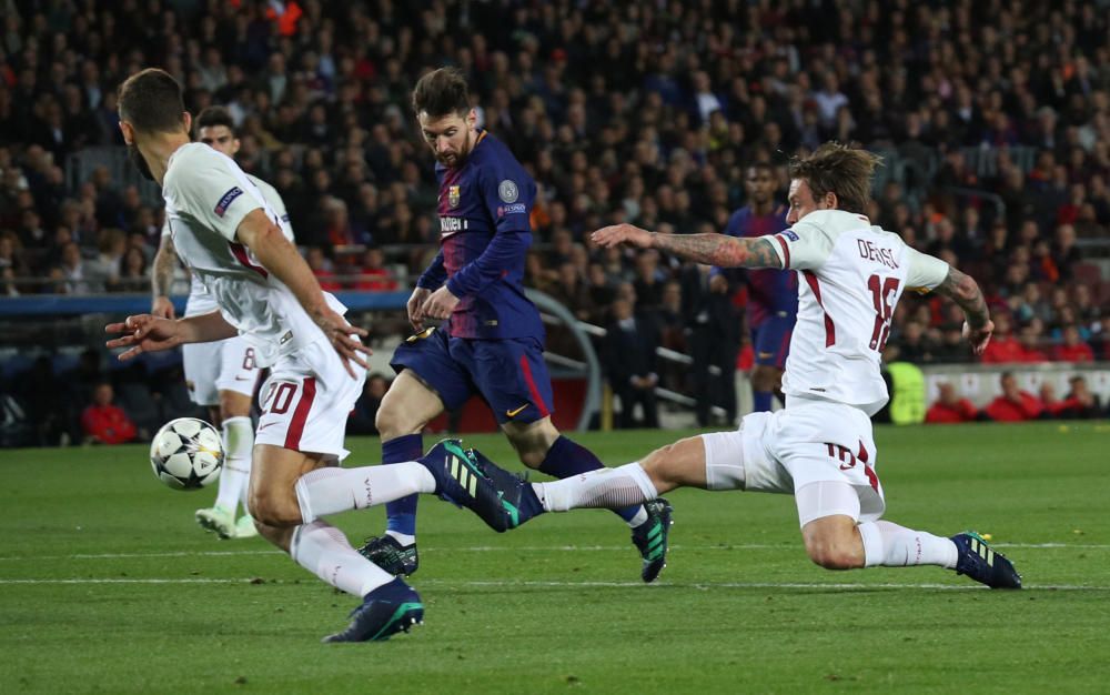 Barça - Roma, quarts de final de la Champions