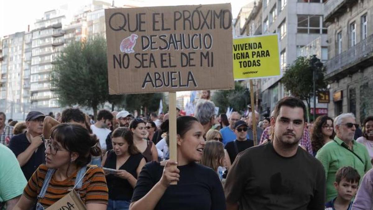 Los desahucios impulsados por caseros para poner fin al contrato de alquiler despuntan en Vigo