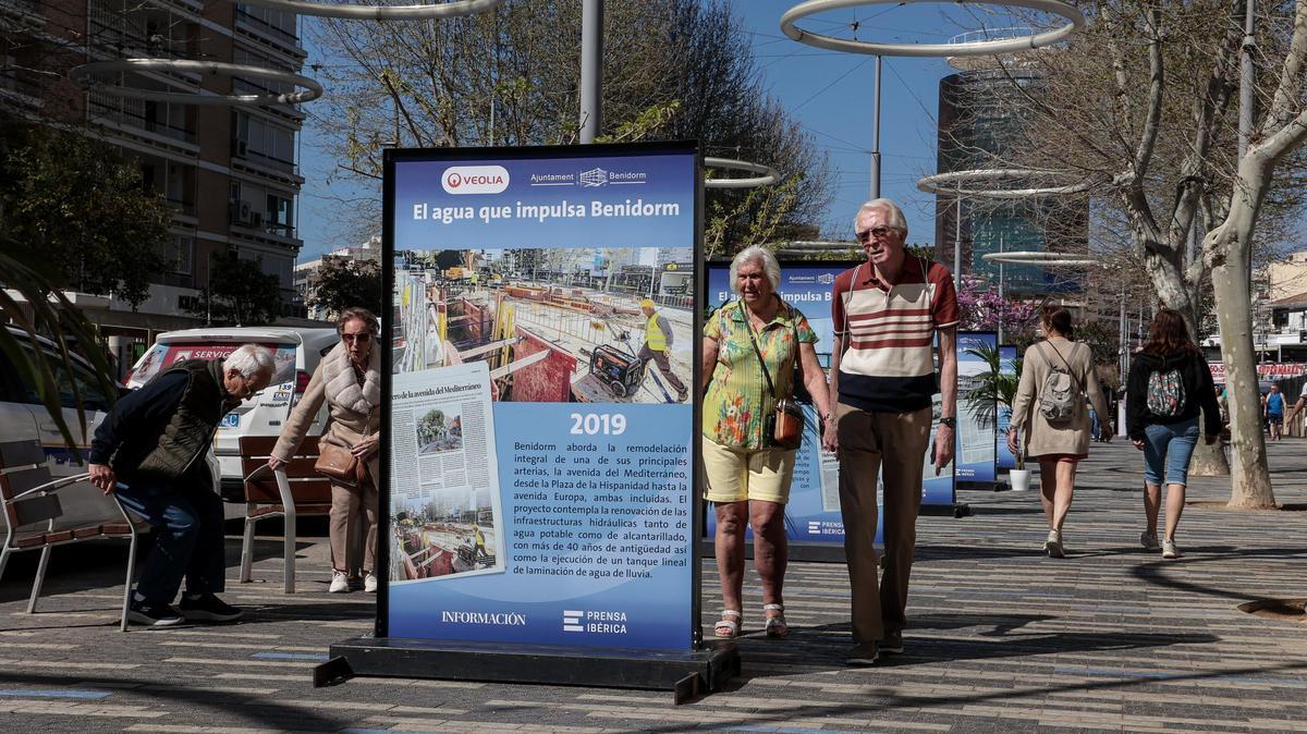 Inauguración de la exposición "El Agua que impulsa Benidorm"