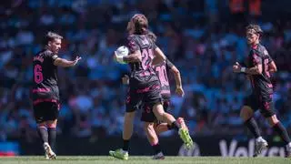 Adrián Niño devuelve el ansiado gol al Málaga CF