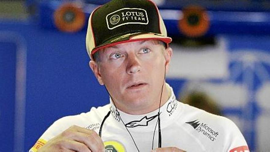 Kimi Raikkonen será el compañero de Fernando Alonso