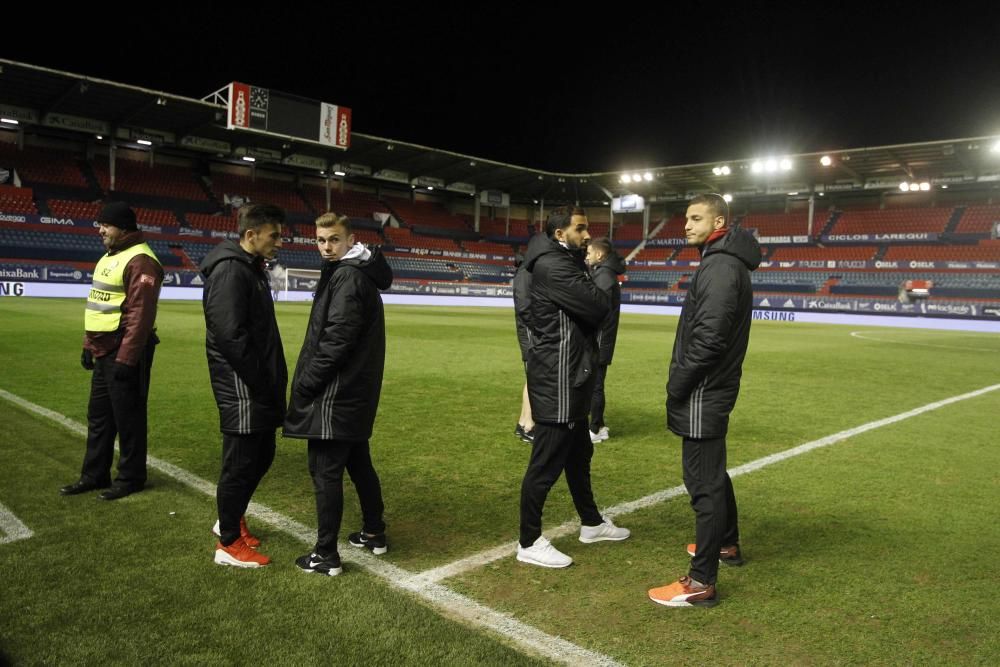 Las imágenes del Osasuna - Valencia