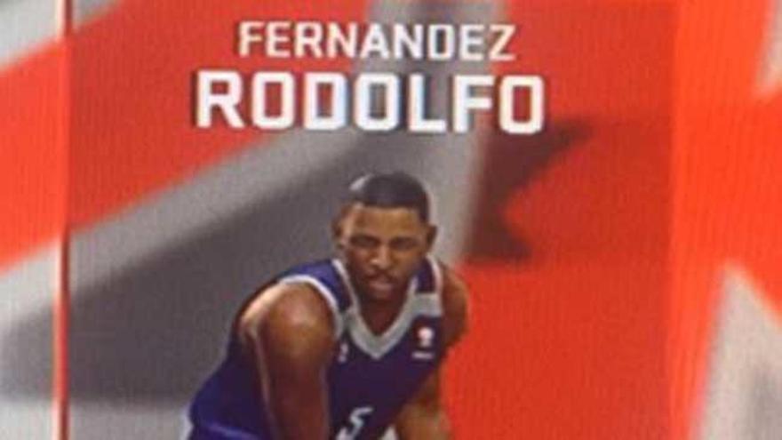 Personaje de Rudy Fernández en el videojuego de la NBA