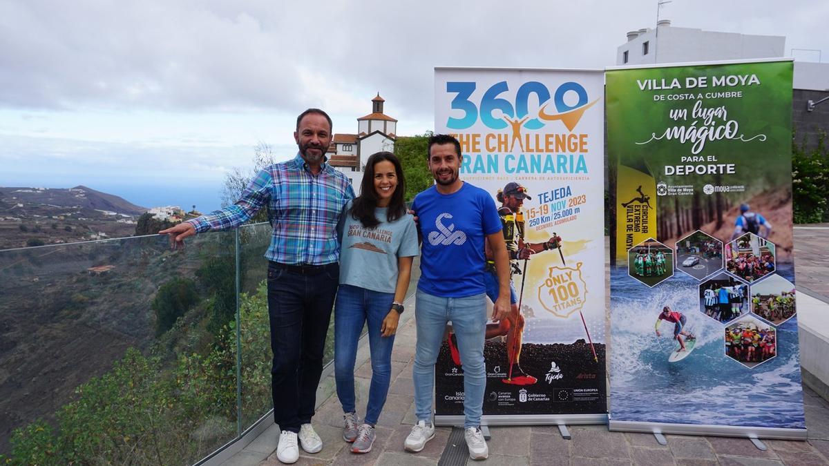 La Villa de Moya se vuelca con la 360º The Challenge Gran Canaria.