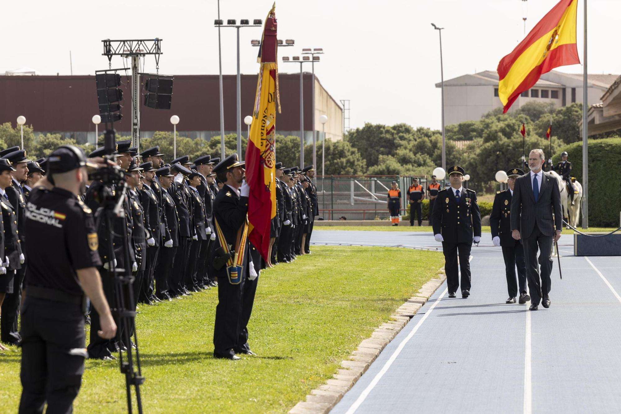 GALERÍA: Así ha sido el acto de jura de la XXXVIII promoción de la Escala Básica de la Policía Nacional presidido por Felipe VI