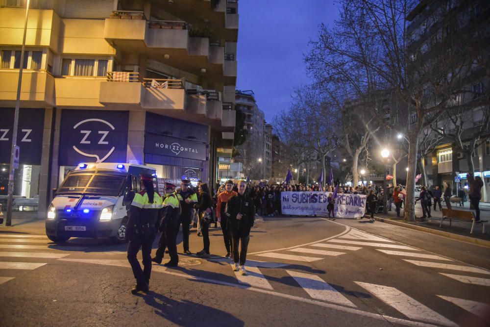 Manifestació feminista del 8M a Manresa