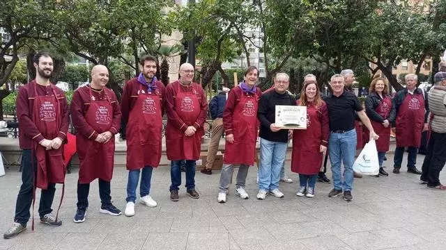 El restaurante El Rebost de l'Olivier gana el concurso nacional de "espardenyà" de Alzira
