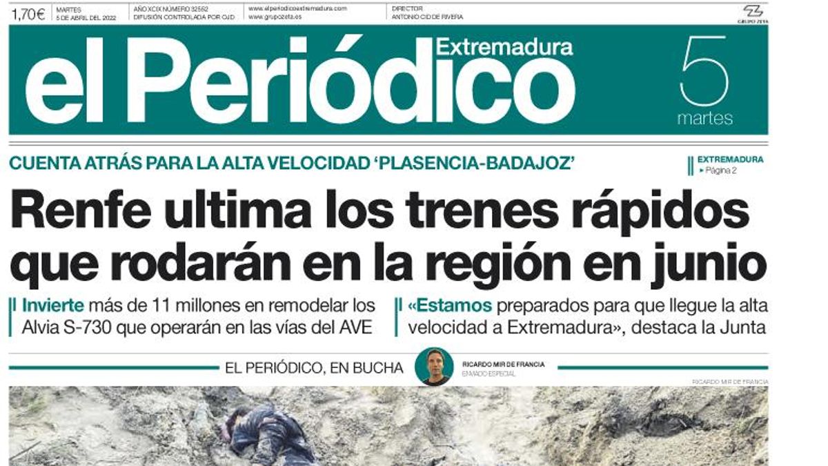 Consulta la portada correspondiente al día xx de xxxxx del 2022