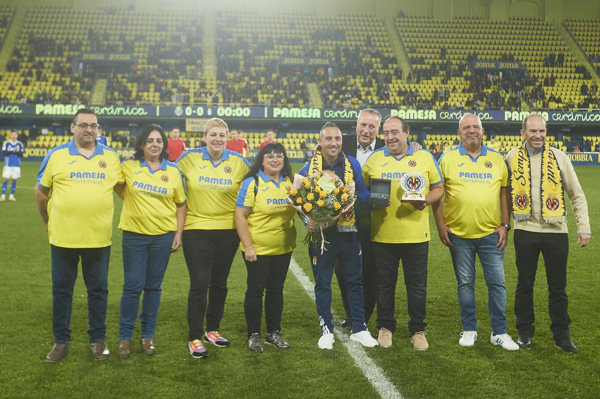 El partido entre el Villarreal B y el Real Oviedo, en imágenes