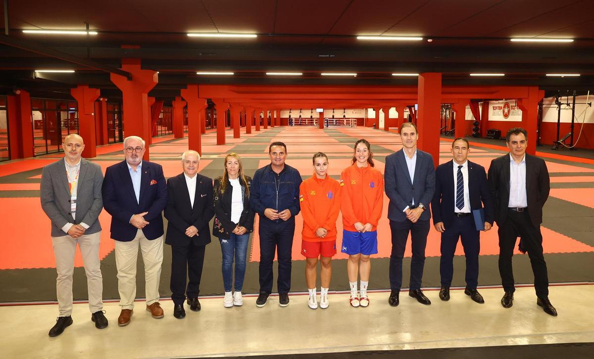 Generalitat, ADESP, La Nucía y siete federaciones han participado en este nuevo centro.