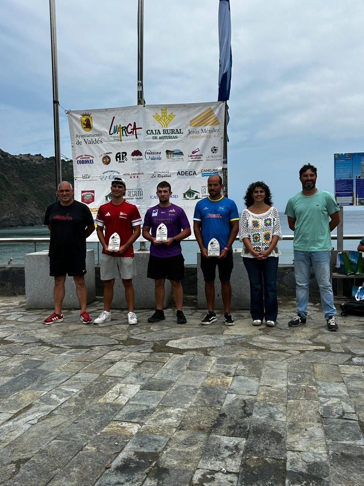 Entrega de premios, en Cadavedo.