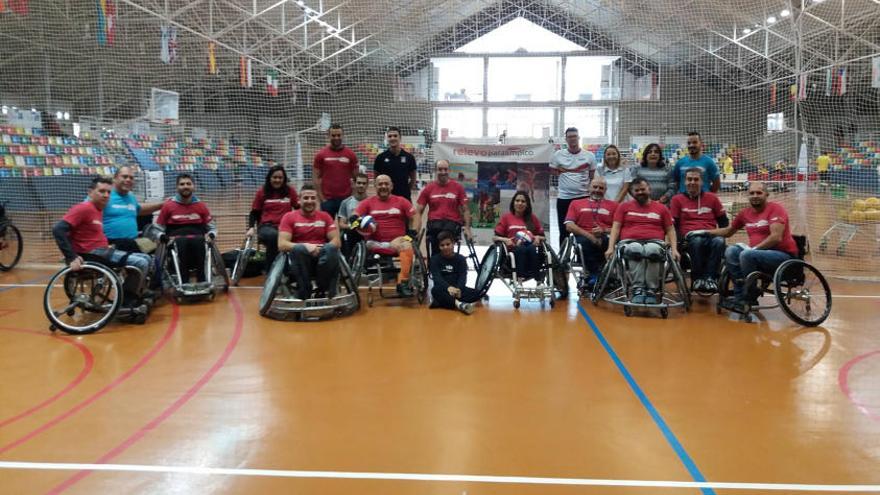 El primer equipo de rugby en silla valenciano