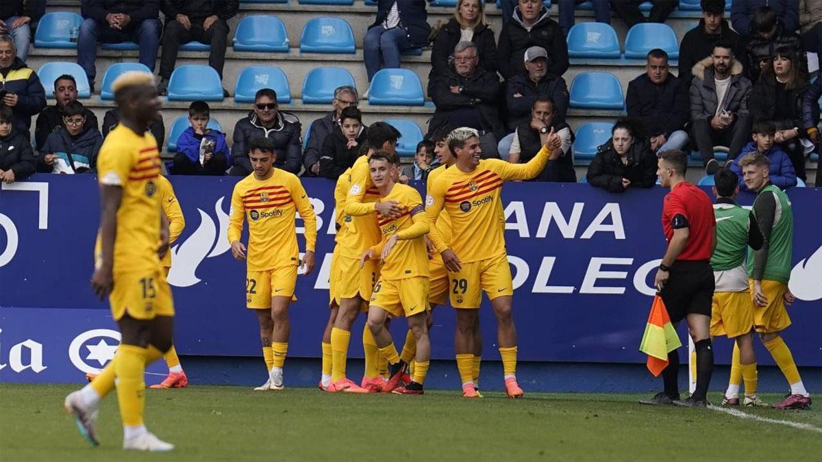 El Barça Atlètic festejó un triunfo de oro