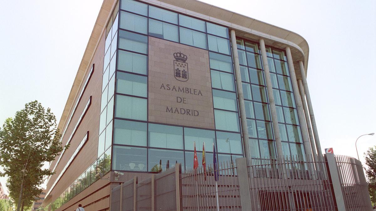 Una imagen de la Asamblea de Madrid.