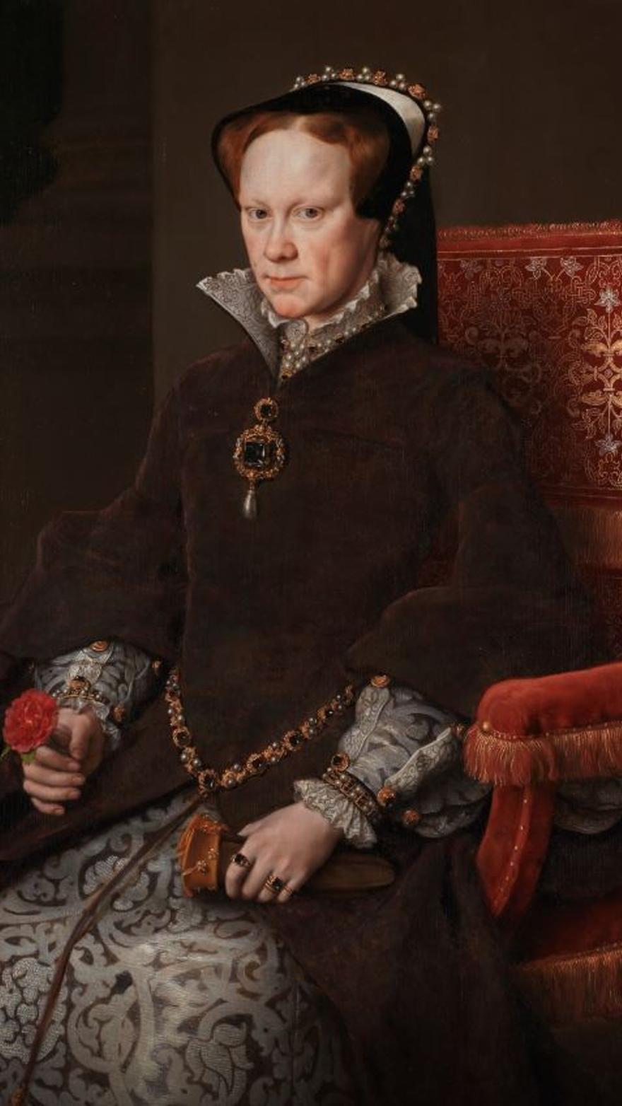 "Maria Tudor, reina de Inglaterra", de Antonio Moro, en el IES Andreu Alfaro de Paiporta.