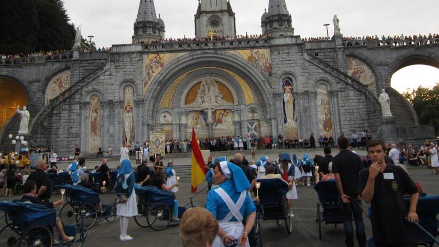 Seiscientos alicantinos peregrinan este año al Santuario de la Virgen de Lourdes