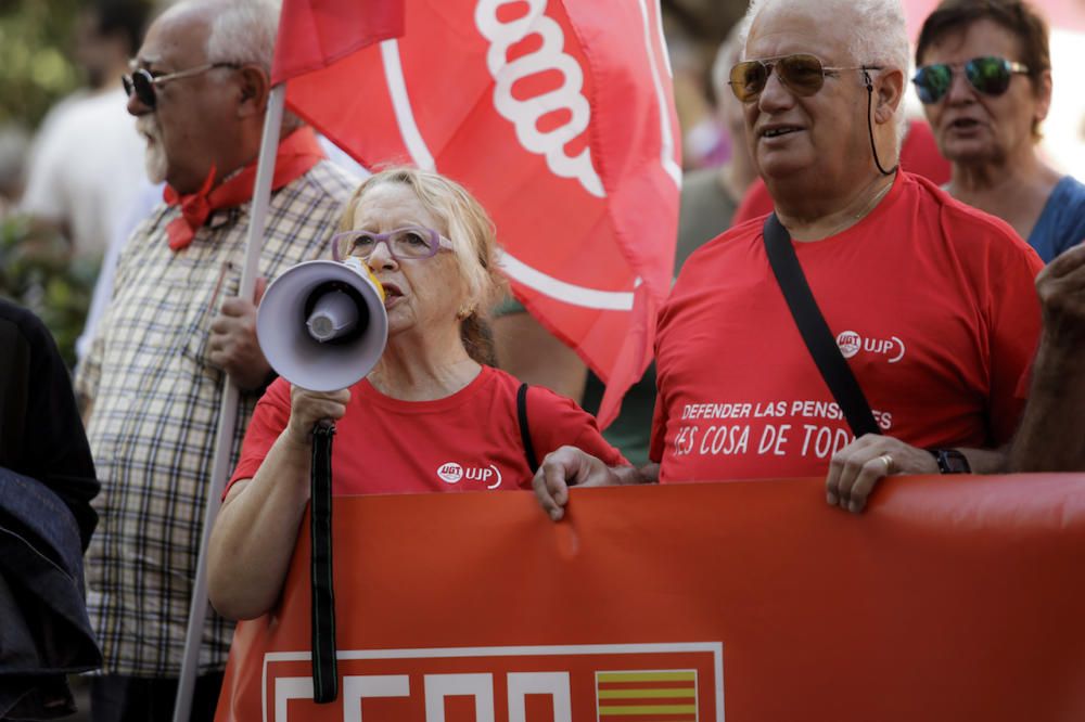 Marcha por unas pensiones dignas en Palma