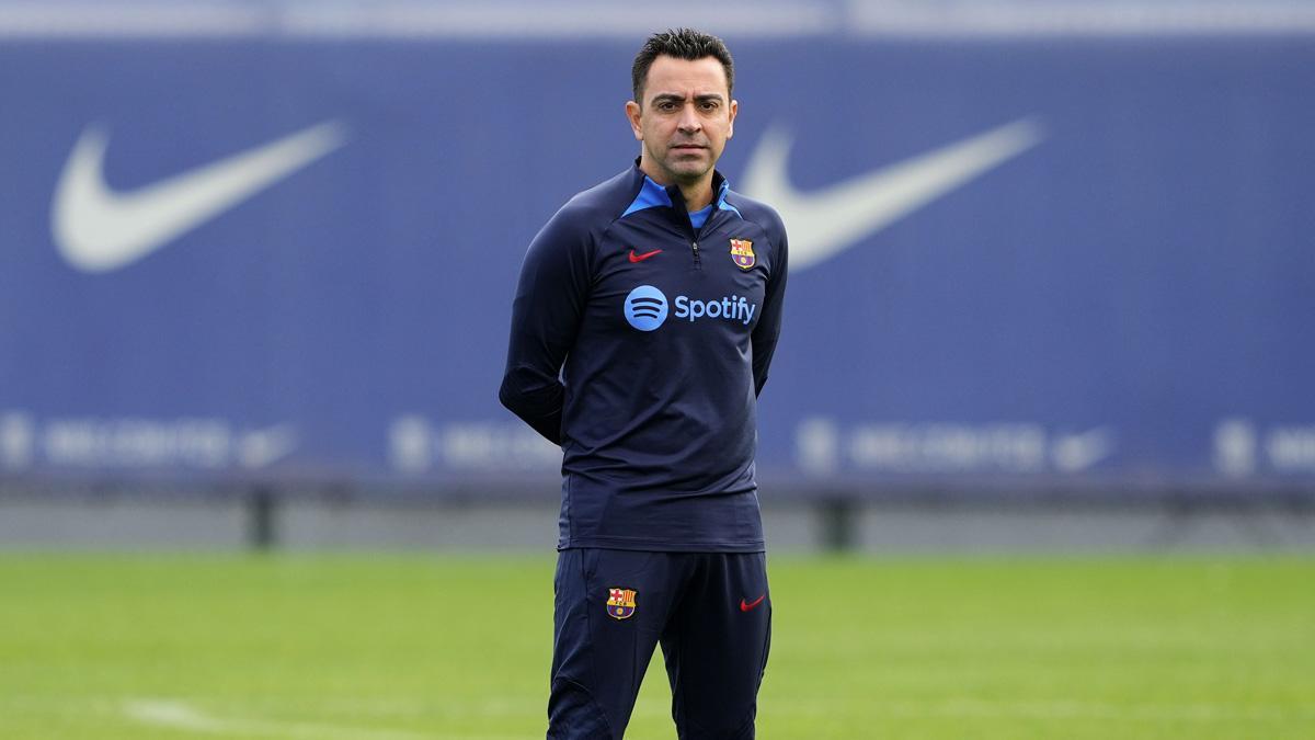 Xavi Hernández, entrenador del FC Barcelona