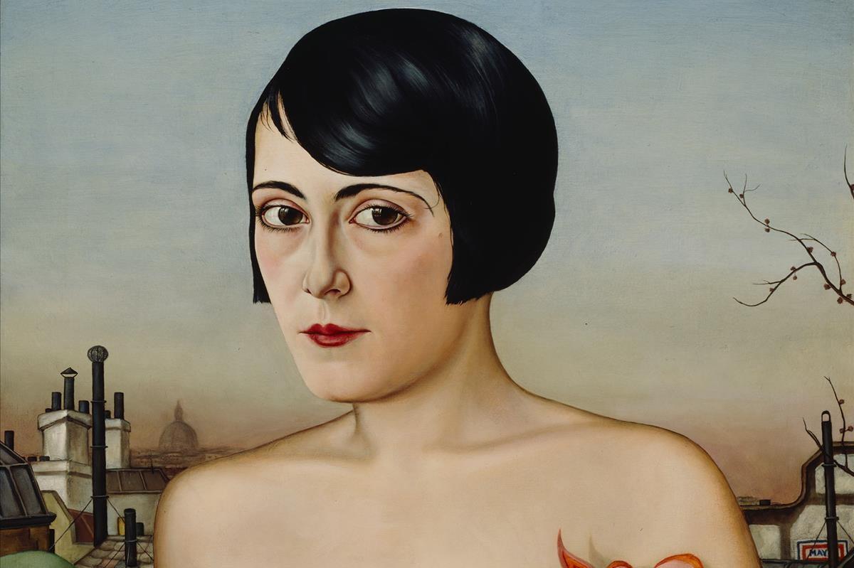 'Maika' (1929), de Christian Schad, para la exposición 'Los locos años 20', en el Guggenheim de Bilbao.