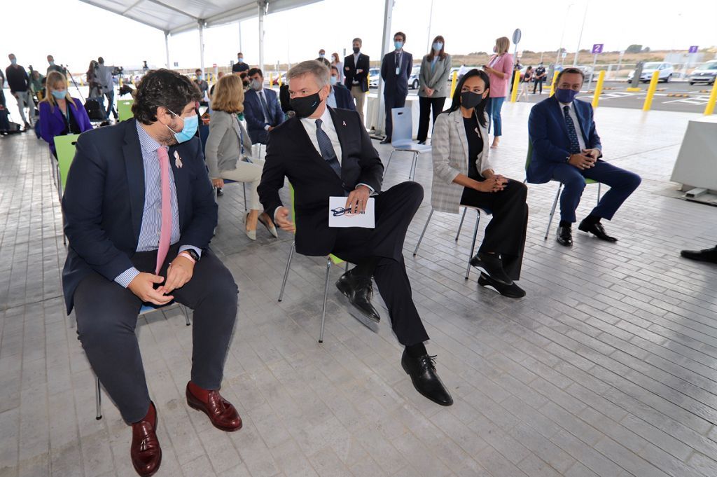 Inauguración del centro logístico de Amazon en Murcia