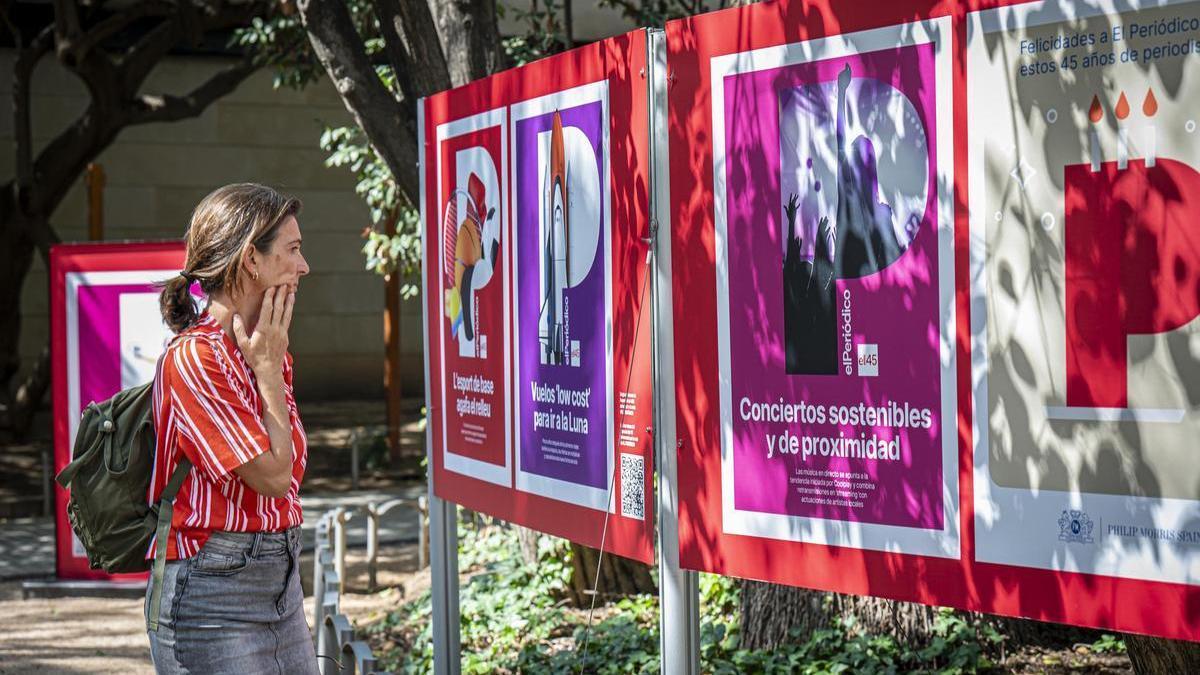 45 años de EL PERIÓDICO: exposición en el Palau Robert.