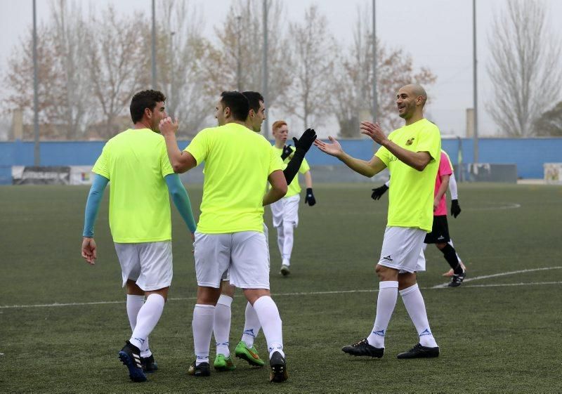 Partido solidario en el campo César Láinez