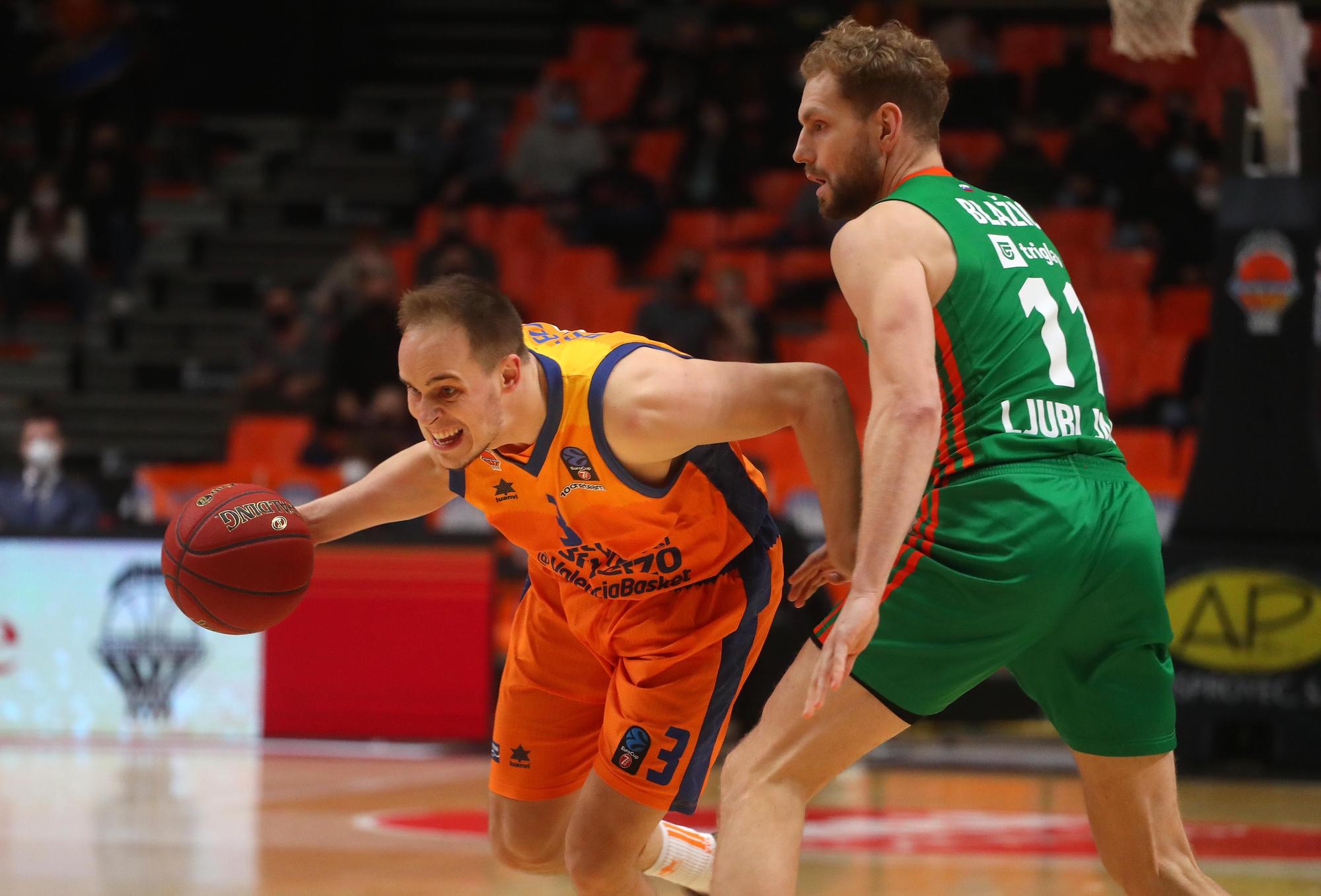 Valencia Basket - Oimpija Ljubljana de la Eurocup