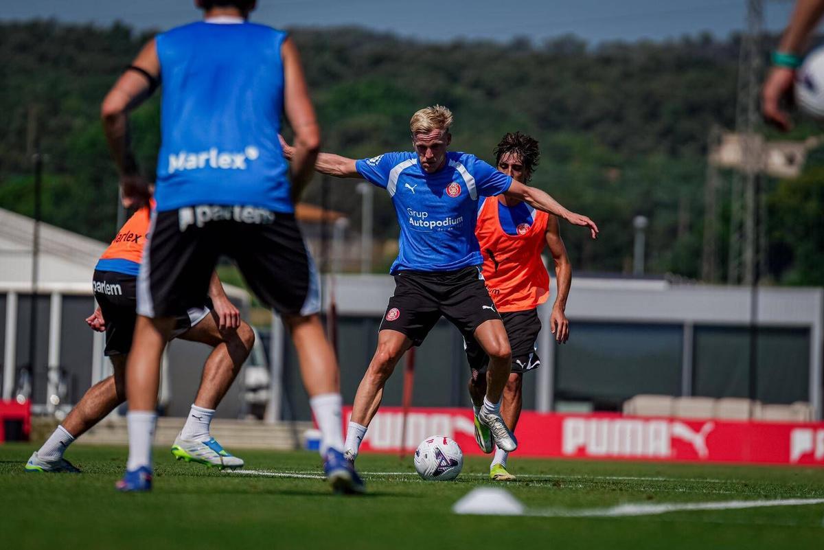 Les fotos del primer entrenament de la temporada 2026-27 del Girona FC