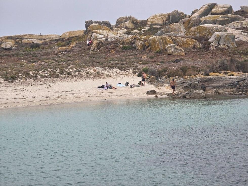 La isla de Sálvora, una de las joyas del Parque Nacional de las Islas Atlánticas de Galicia.