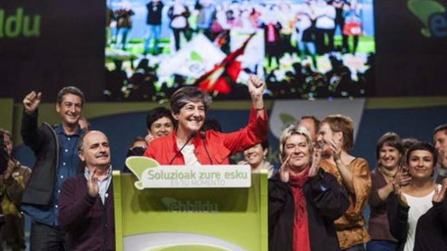 Laura Mintegui (Bildu) en su intervención