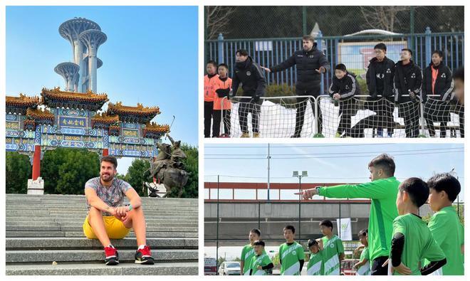 Imágenes del entrenador castellonense en China