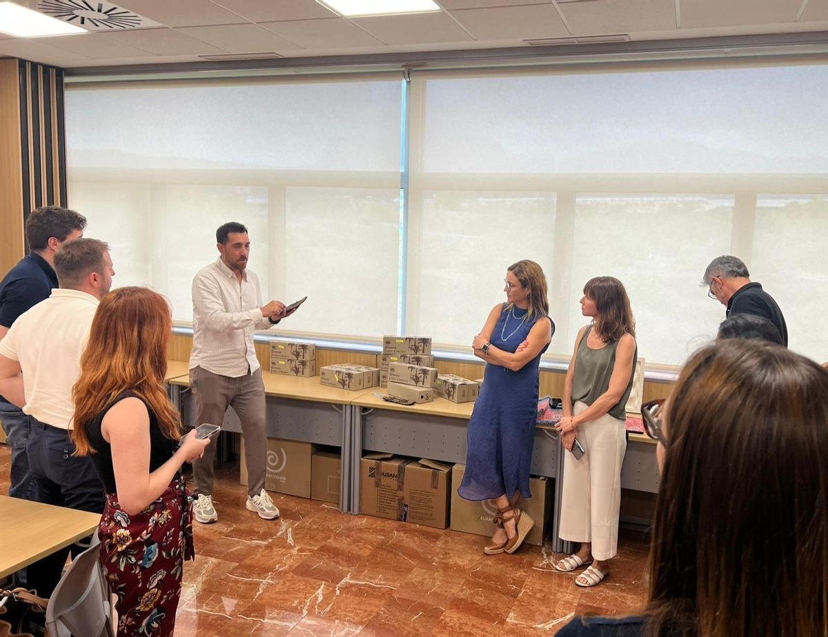 Un momento de la jornada de exposición que se ha realizado en Benidorm.