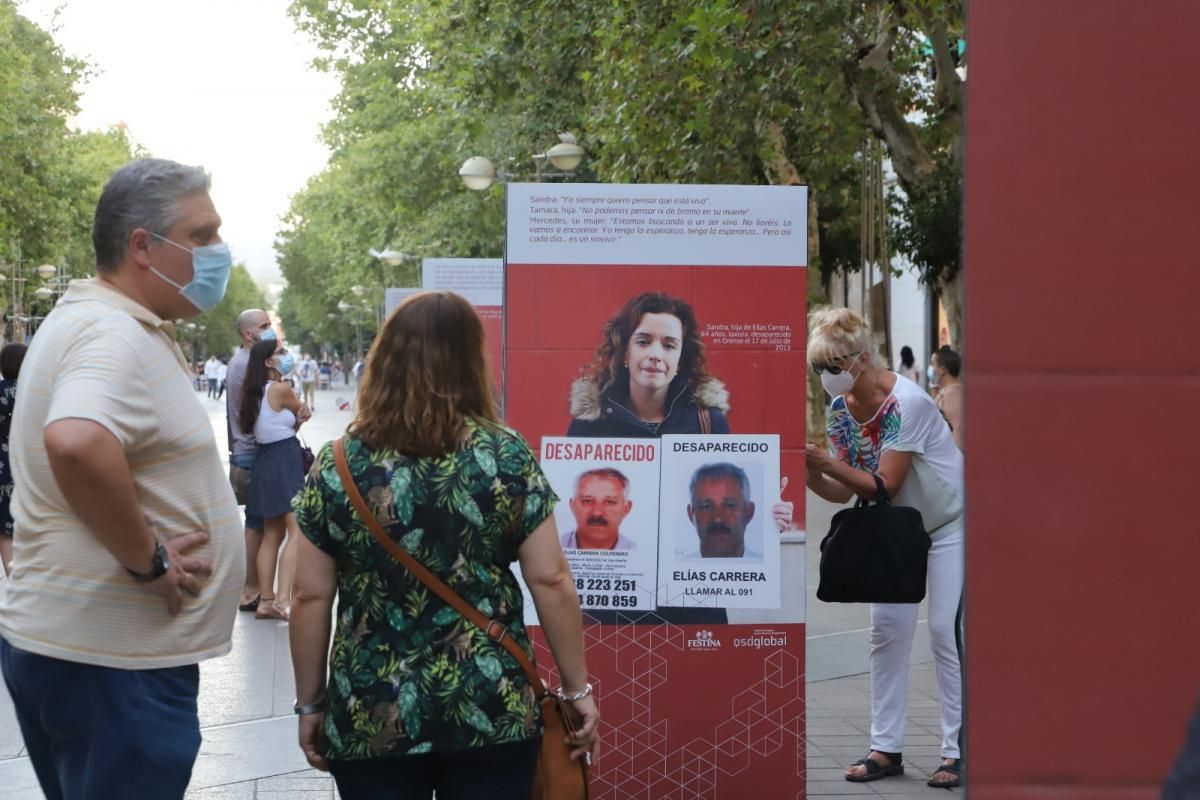 Concentración en recuerdo del desparecido Paco Molina