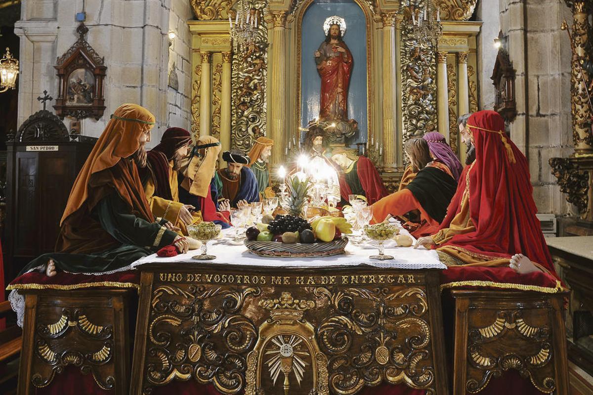 Venturiña, pintor das imaxes da Semana Santa