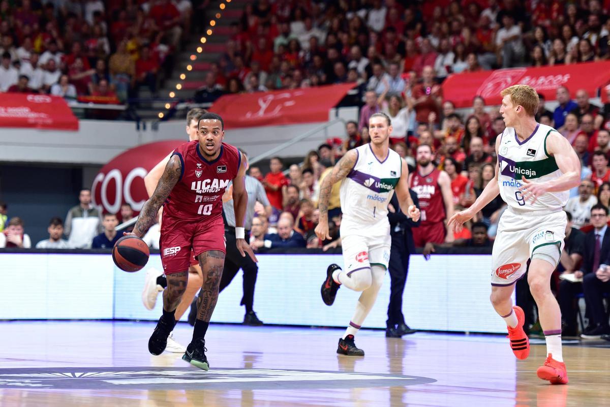 Fotos del tercer partido de semifinales de la Liga Endesa: UCAM Murcia - Unicaja