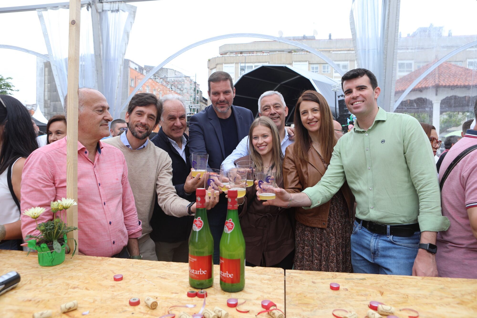 Asistentes a la cita gastronómica