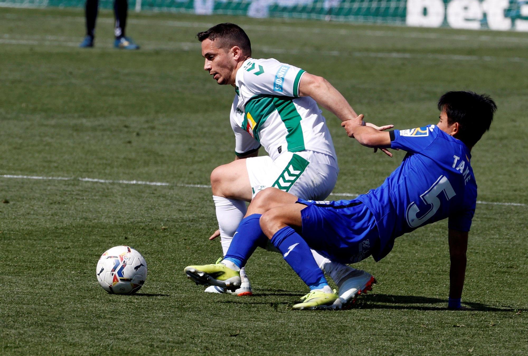 Las imágenes del Getafe-Elche